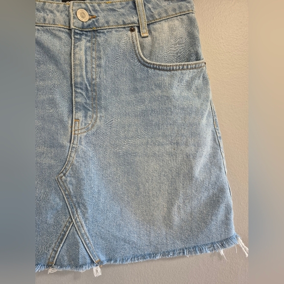 BDG blue festival party sorority bar pop Y2K Urban Outfitters Denim Mini Skirt - Picture 6 of 14